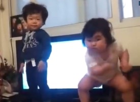 This Chubby Baby Wants To Dance!