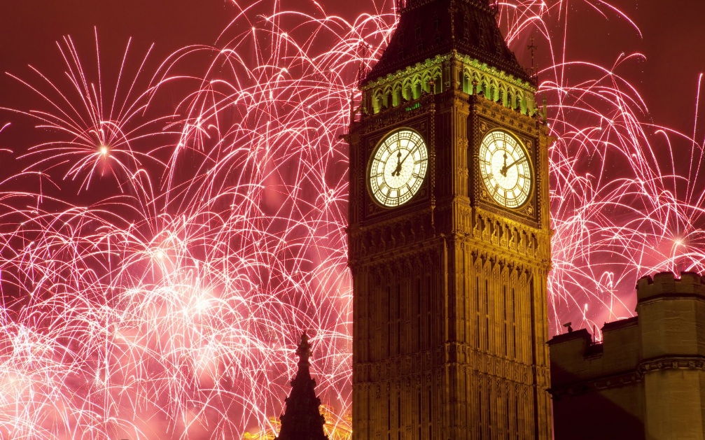 King World News - HAPPY NEW YEAR! - How The World Rings In 2015 - London