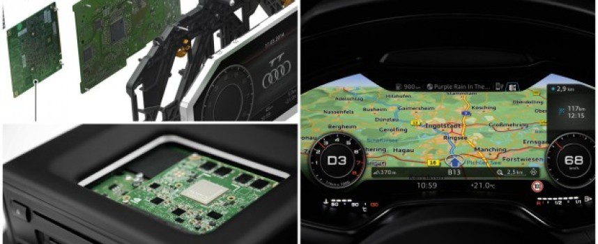 Audi Tech Update: Virtual Cockpit for A3, Anti-Hacking Measures, 1-Teraflop A8