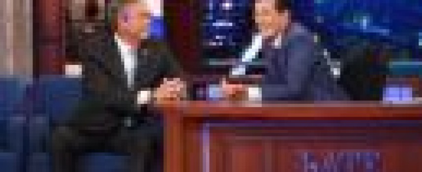 Stephen Colbert preps Jeb Bush for 'Trumpier' debate