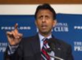 Jindal takes on the Trump 'carnival act' in a way Bush hasn’t