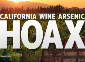 California wine arsenic scare revealed as yet another unscientific media hoax!