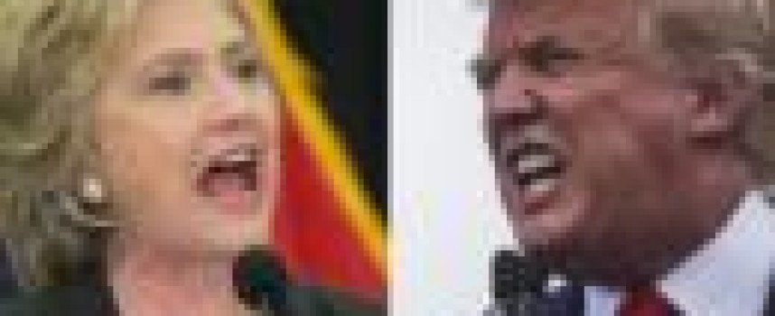 Insider vs. Outsider Matchup Finds Clinton, Trump Near Even