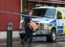 Masked man kills two, wounds two at Swedish school