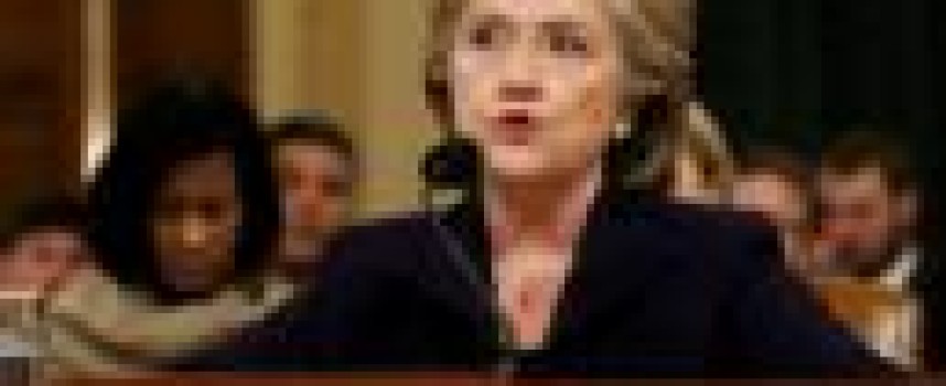 Hillary Clinton tells Benghazi panel U.S. diplomats must take risks