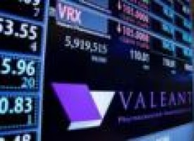 Valeant shares continue slide since Citron report