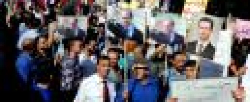 Insurgents shell Russian embassy in Syria during rally