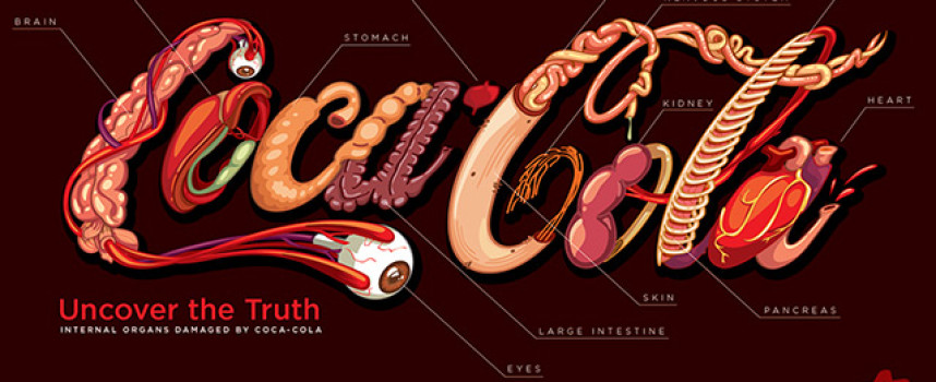 Eye-opening infographic reveals the extensive destruction Coca-Cola unleashes on internal organs