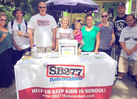 SB277 Referendum Facebook page vanishes; leaders remain unreachable