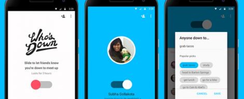 Google's new app wants to know Who's Down