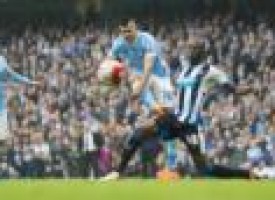 Aguero nets 5 goals as Man City beats Newcastle 6-1