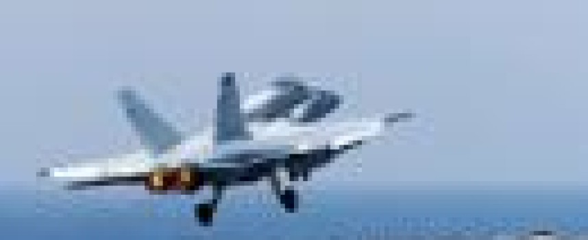 Pilot killed as US Navy jet crashes near UK base