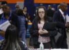 U.S. private hiring solid; trade deficit at seven-month low