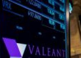 Valeant shares tumble 20 percent, retrace ground to 2013 levels