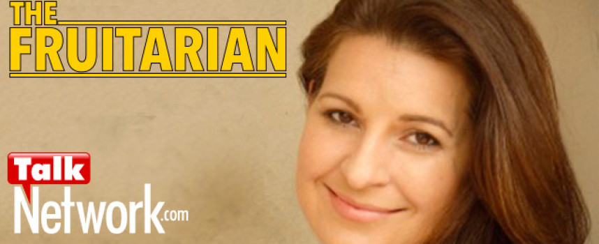 Jessica Sentman hosts 'The Fruitarian' on TalkNetwork.com