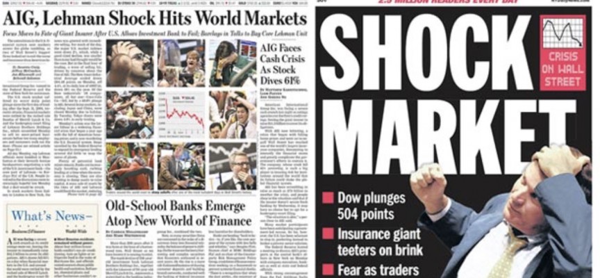 MAJOR WARNING ISSUED: Global Markets May See Another Terrifying 2008-Style Collapse