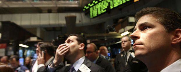 Look At What Is Sending Bank Stocks Plunging And Gold Prices Higher