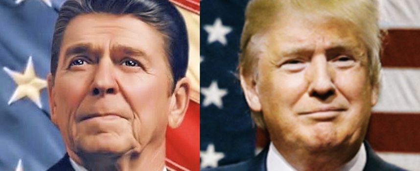 Look At The Shocking Difference Between When Ronald Reagan Took Office vs Donald Trump
