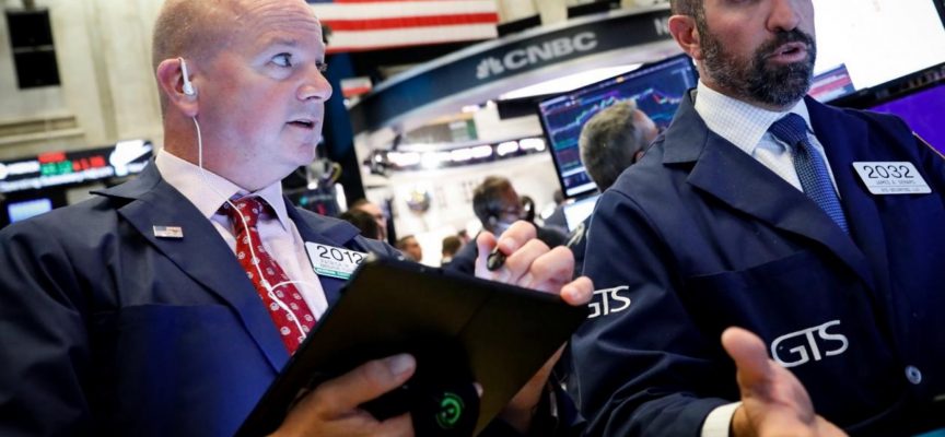Dow Plunges Nearly 500 And Gold Surges $17